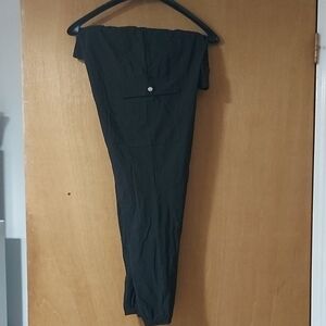 Retrology. Ladies Size L. Black  Cargo Pants.